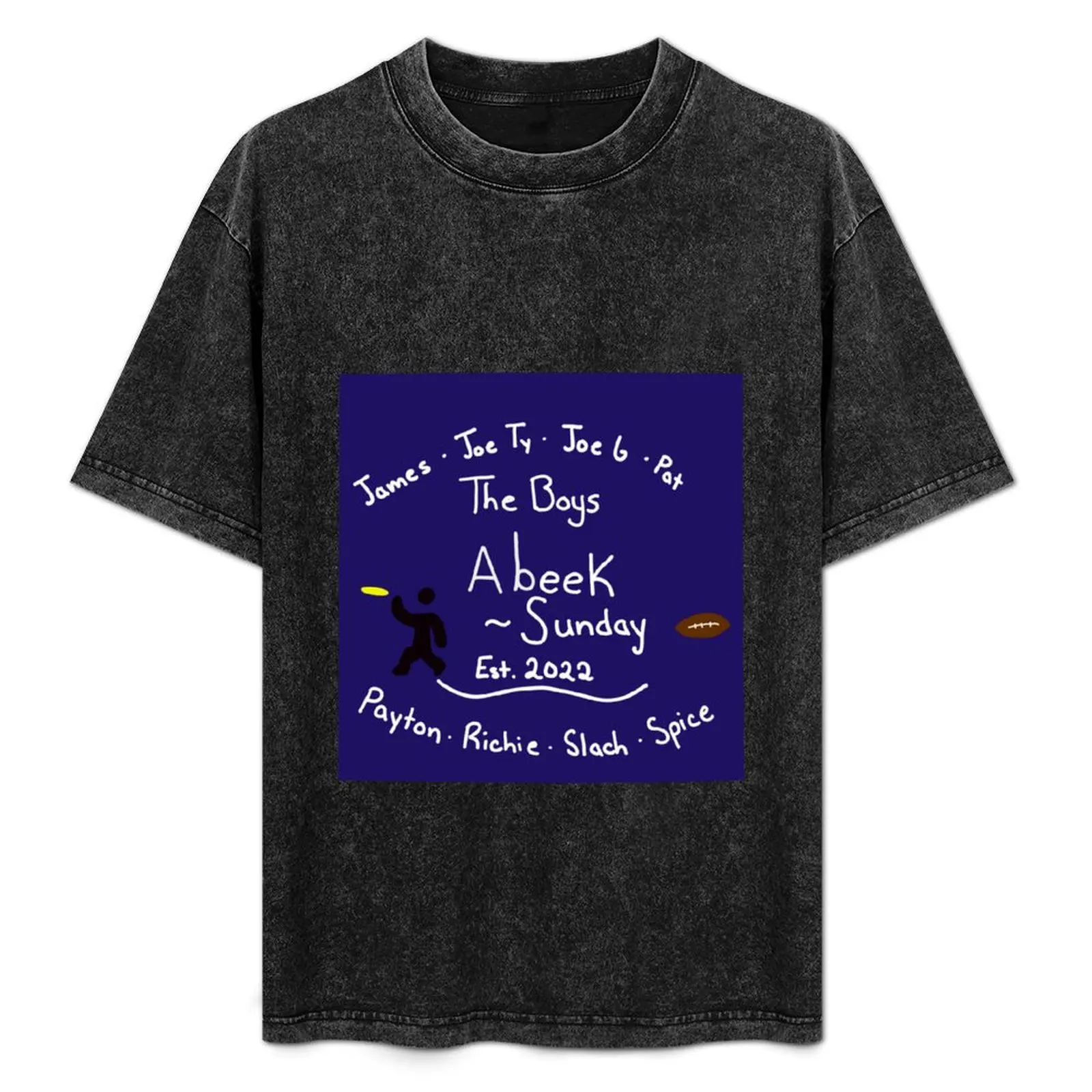 

Abeek T-Shirt Basic Short Sleeve T-Shirt for Men