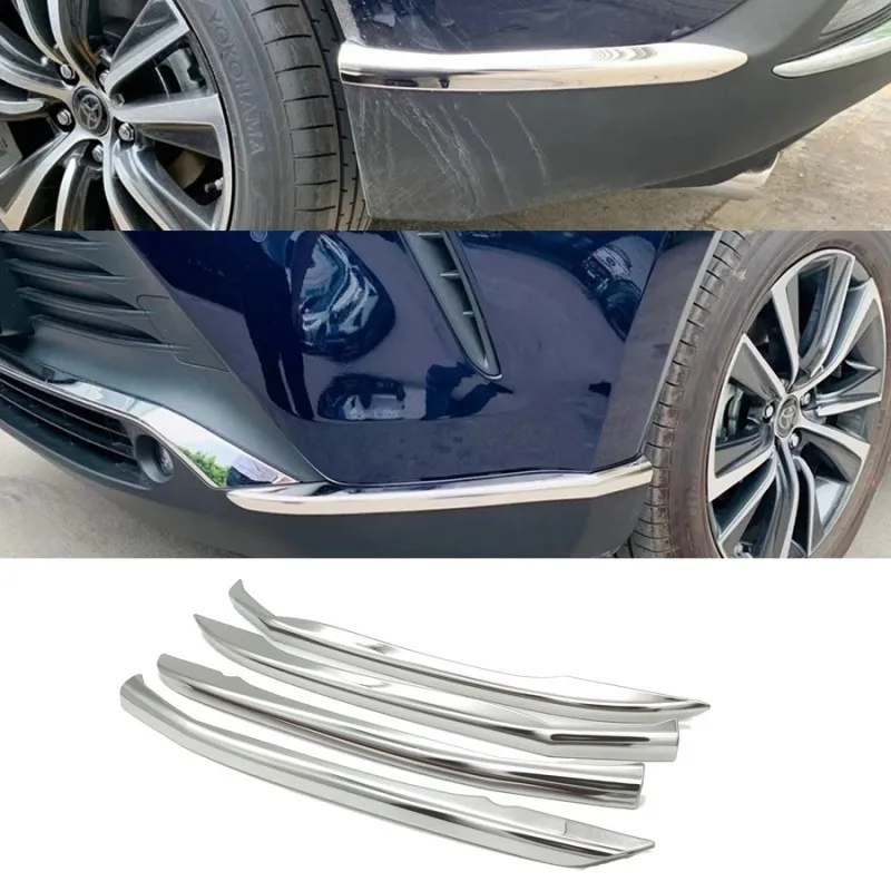 

For Toyota Harrier Venza 2020 2021 2022 Accessories Child Anti-Dirty Pad Cover Trim Bumper Corner Protectors Bottom Bumper Plate