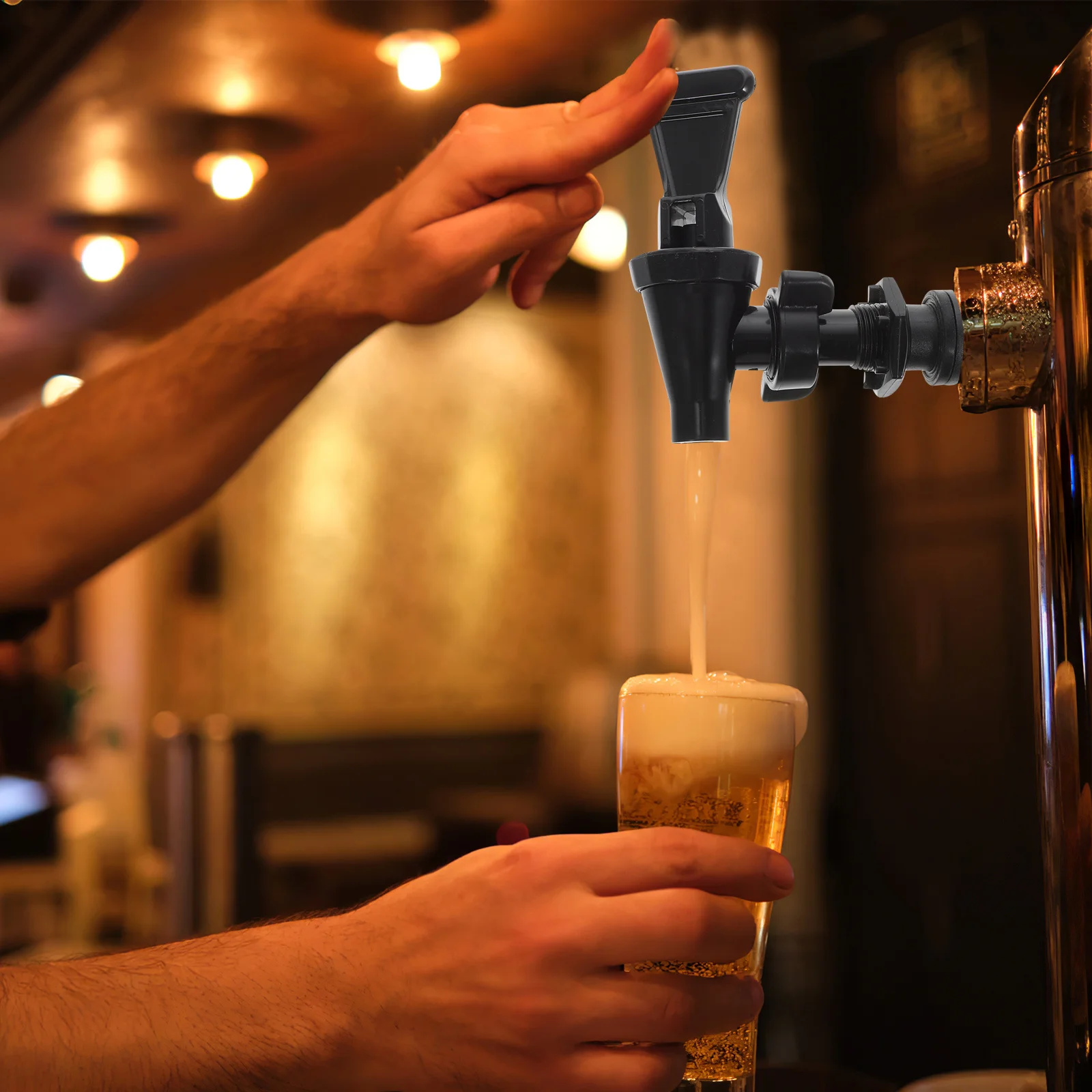 Grifo para Cubo de Té con Leche, Grifo de Plástico para Barril de Agua, Dispensador de Bebidas, Contenedor Aislado, Jarra de Vino