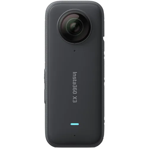 Insta360 X3 360 Degree Waterproof Action Camera, 5.7K 360, Stabilization, Touch Screen, AI Editing, Live Streaming, Webcam