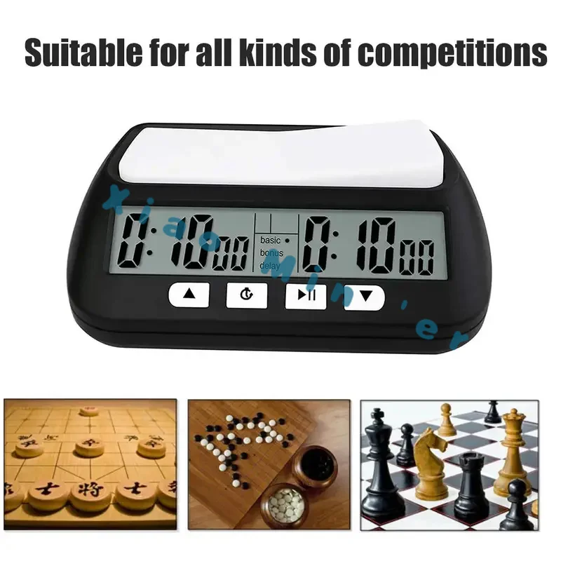 

Chess for Clock with Alarm and Countdown Function Digital Chess Timer Multifunctional Count Downmm Game Timer