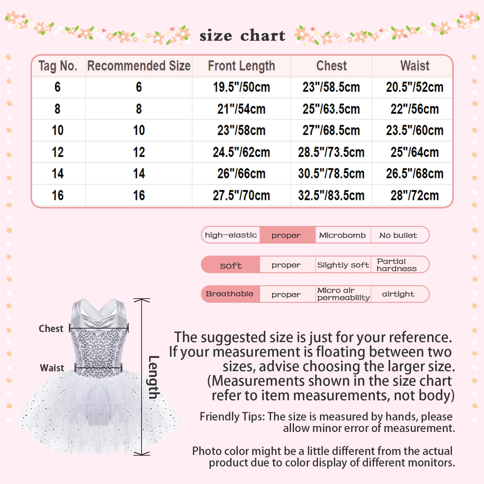 Kids Girls Sequins Ballet Tutu Leotard Dress Ballerina Fairy Prom Party Mesh Tulle Dress Crisscross Back Gymnastics Costume