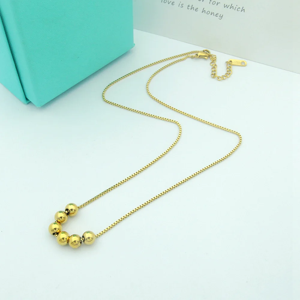 Designer Brand Top Quality Lock Chain Necklace Women Luxury Jewelry Gift Party Runway Trend