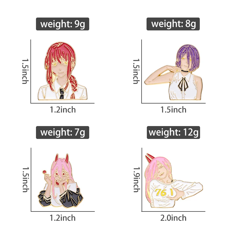 Science Fiction Cartoon Anime ZERO TWO Enamel Pins Pink Hair Girl ICHIGO Alloy Brooch Badge Trendy Cute Lapel Jewelry Gifts