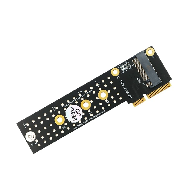 M.2 (NGFF) NVME SSD To Mini Pcie Converter Card Mini PCI-E To M.2 M-Key Adapter Msata To M.2 B+M Key Adapter
