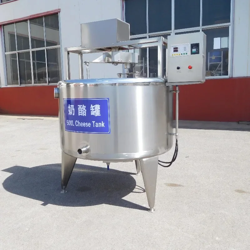 SUS304 Stainless Steel Cheese Mixing Tank Mozzarella Cheese Making Machine for Kitchen