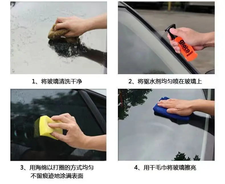 Japan Soft99 Car Windshield Glass Water Rain Repellent Glaco Glass Hydrophobic Coating Anti-rain Treatment for Car Glass