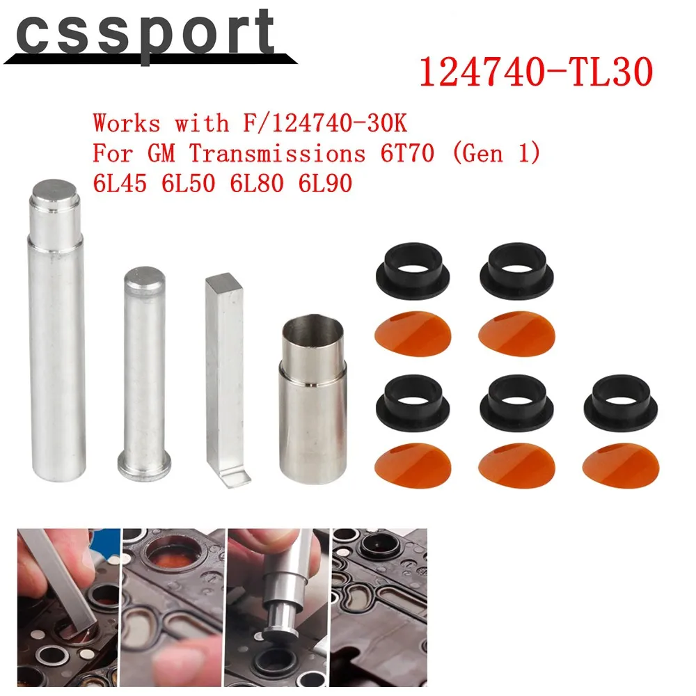 

124740-TL30 Pressure Switch Installation Tool Kit Works with F/124740-30K For GM Transmissions 6T70 (Gen 1) 6L45 6L50 6L80 6L90