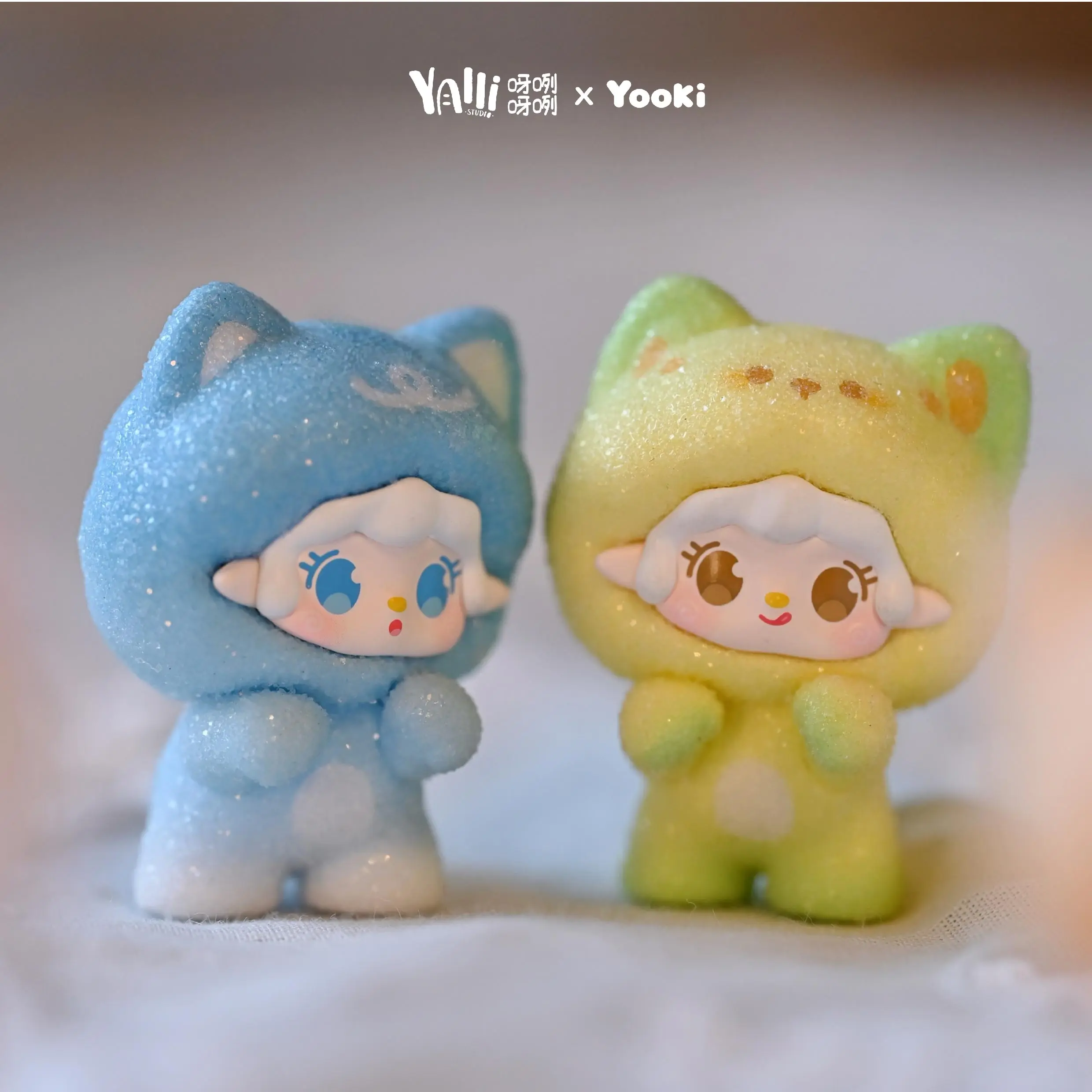 Genuine Yooki Mini Doll Cat On The Loose Series Blind Box Bag Cute Collection Desktop Ornament Fashion Trend Surprise Gift