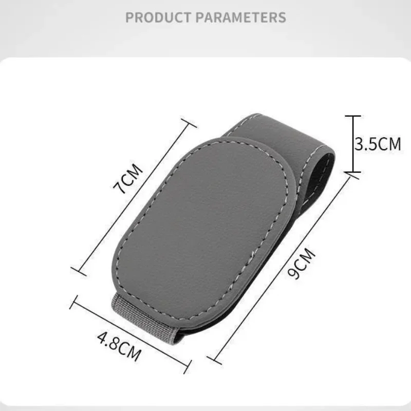 Universal Car Glasses Case Sunglasses Clip Card Ticket Holder Stand Fastener Pen Eyeglasses Case Car Accessories