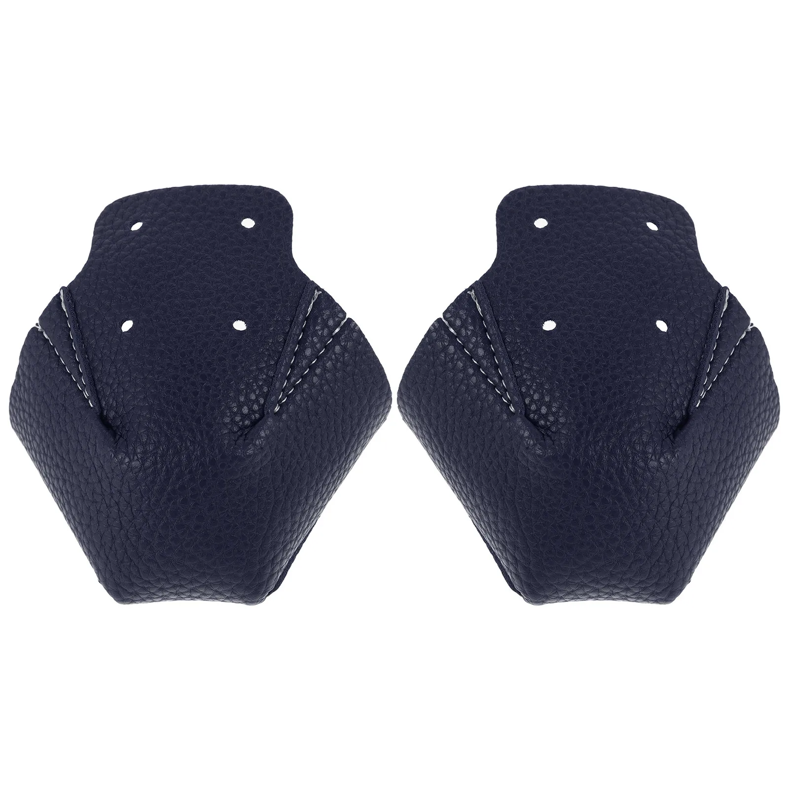 Quad Roller Skate Toe Caps – 2pcs Removable PU Protective Guards, Shockproof & Anti-Scratch