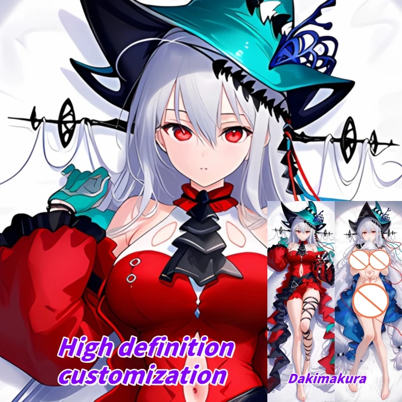 

Dakimakura Anime Pillow Case Arknights Skadi Double-sided Print Of Life-size Body Pillowcase Gifts