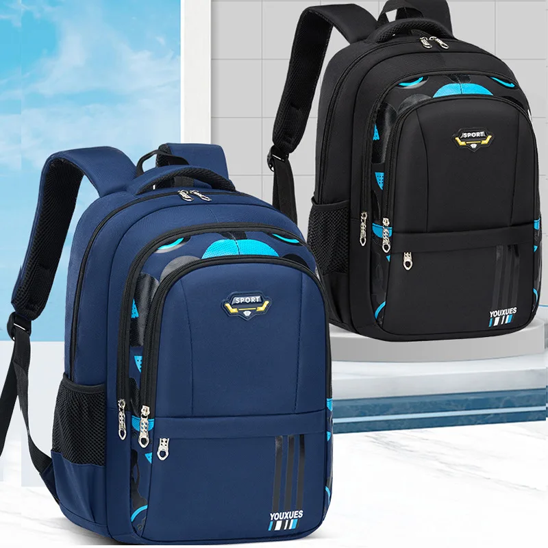 Children School Bags For Boys Kids Backpack Primary Large Orthopedic Backpack Waterproof Schoolbag Big Book Bag Mochila Infantil