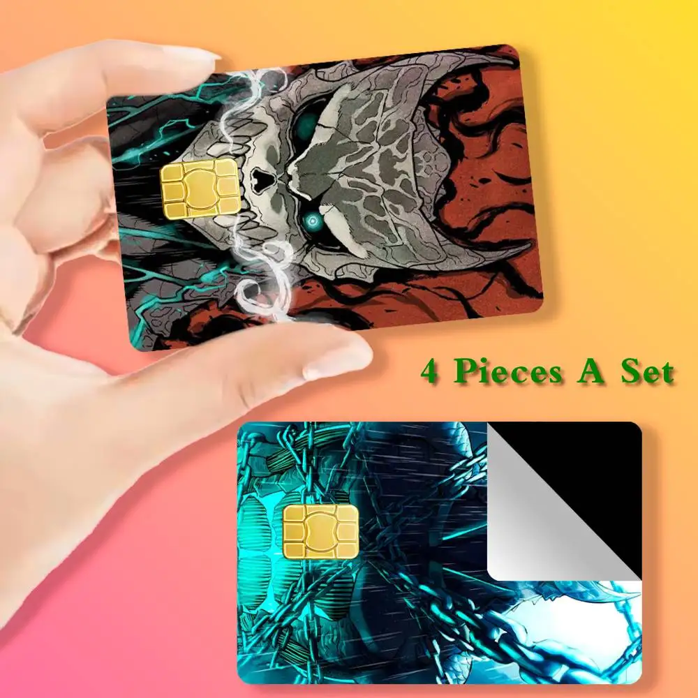 

M-Monster No. 8 Card Stickers Cover Film Sticker for Debit Credit Bank Card Waterproof