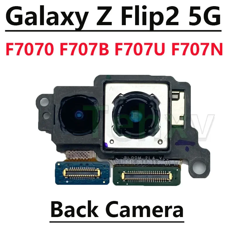 For Samsung Galaxy Galaxy Z flip2 5G SM-F707B flip 2 f707b f707u f707n front selfie back main wide camera module Flex