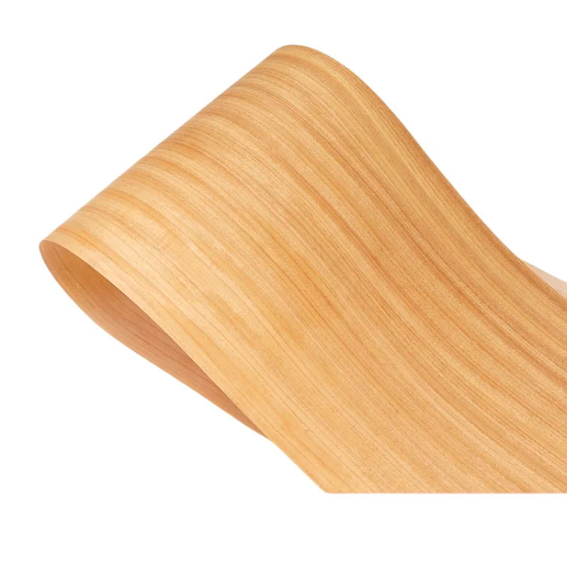 Custom Natural Royal Teak Wood Veneer,about 20x220cm, 0.25mm thick, for Furniture & Stereo & Light
