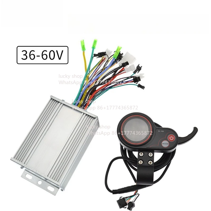 

Electric Scooter Speed Control Instrument 36V48V60V Brushless Motor 9 Tubes Intelligent Controller Modified Accessories Set