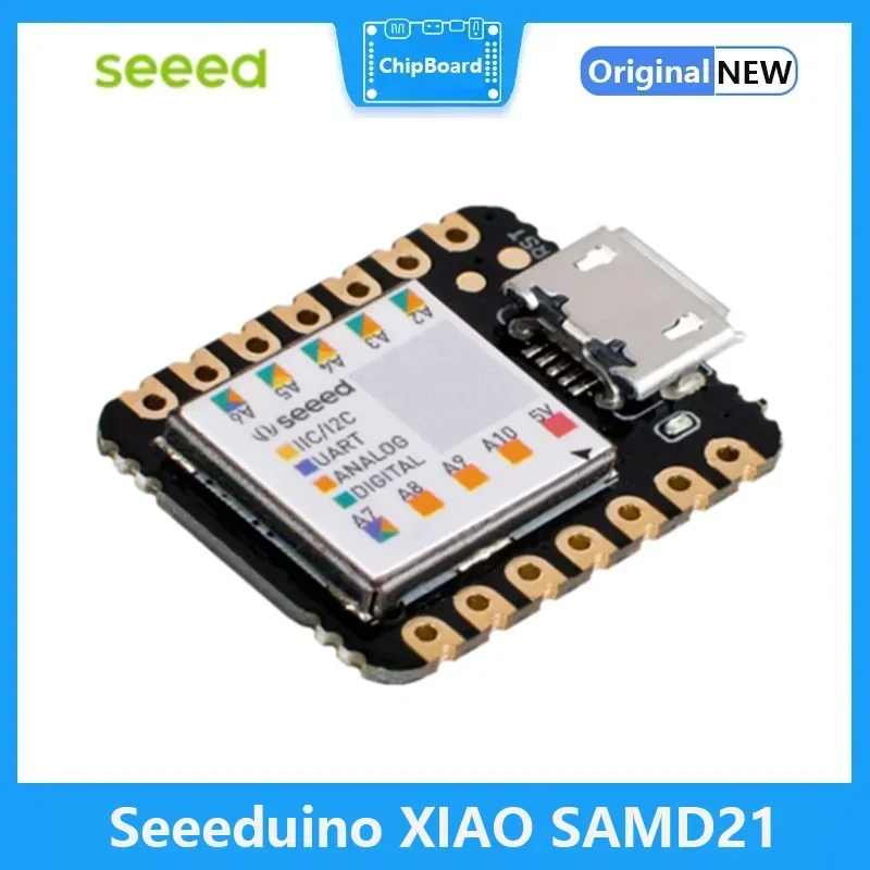 Seeed XIAO SAMD21 - Arduino Microcontroller -SAMD21 Cortex M0+ with Free Course Nano 48MHZ SPI I2C Interface For Arduino IDE/IOT