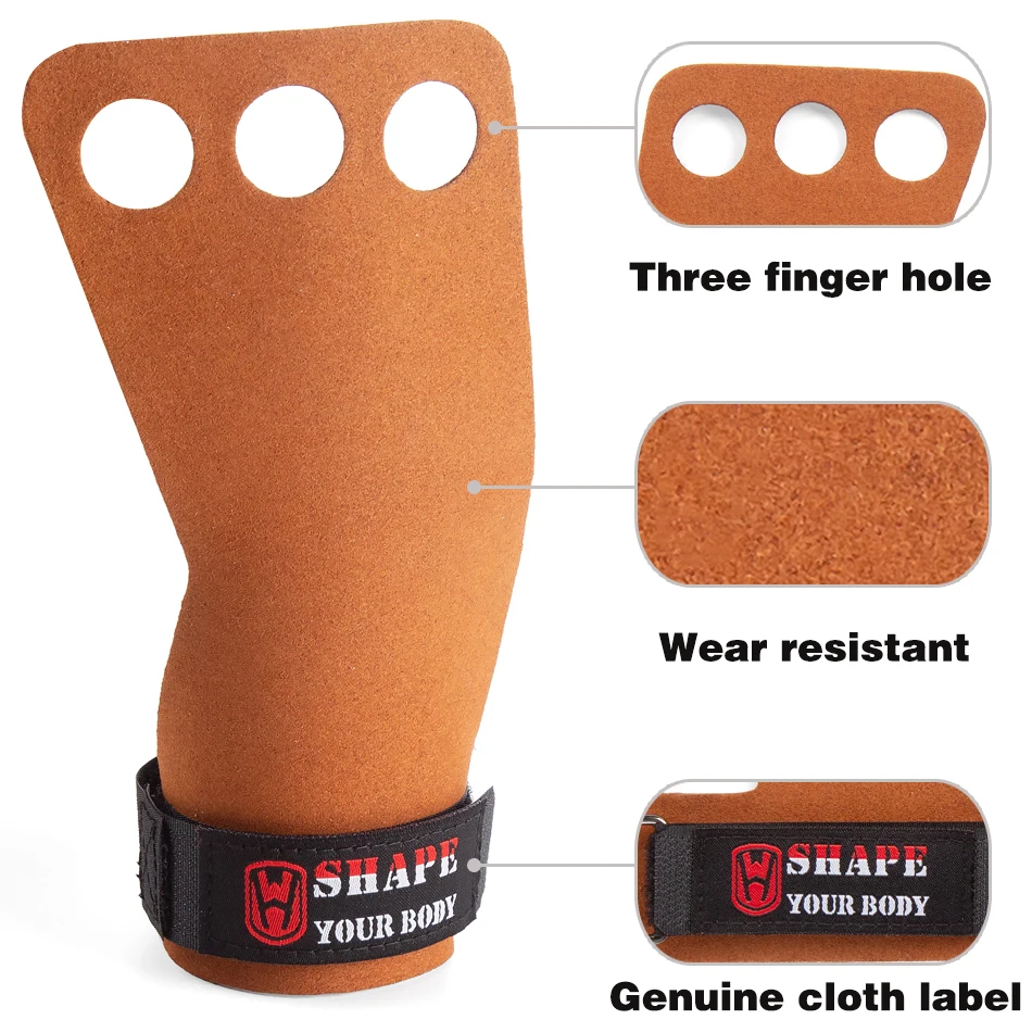 WOSWEIR Gym Gloves for Horizontal Bar Weight Lifting Fitness Bodybuilding Training Sports Crossfit Workout Palm Protector