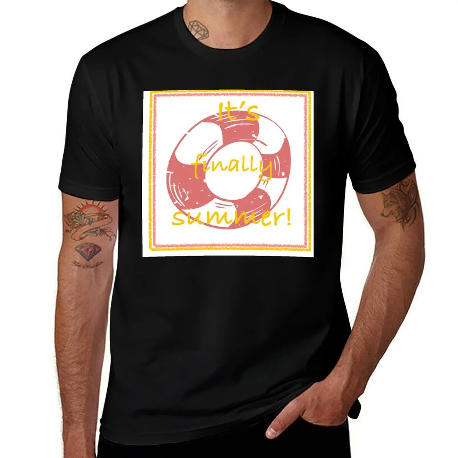 

It's finally summer! T-Shirt anime tshirt luxury designer graphic tee shirt mens graphic t-shirts big and tall