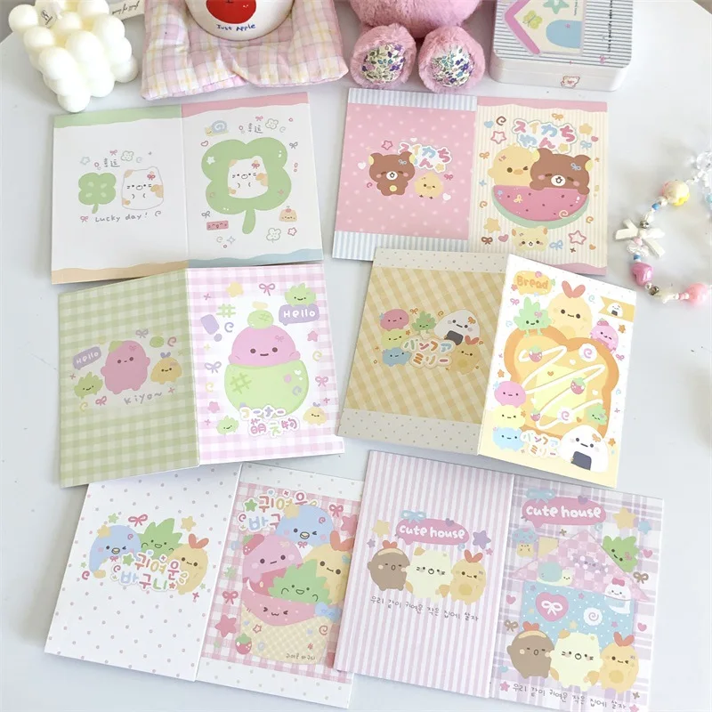 

Kawaii 10 шт./упак. подарочная карта Kpop фотокарта коллекционная карта DIY фотобумага открытка для сообщений школьные канцелярские принадлежности