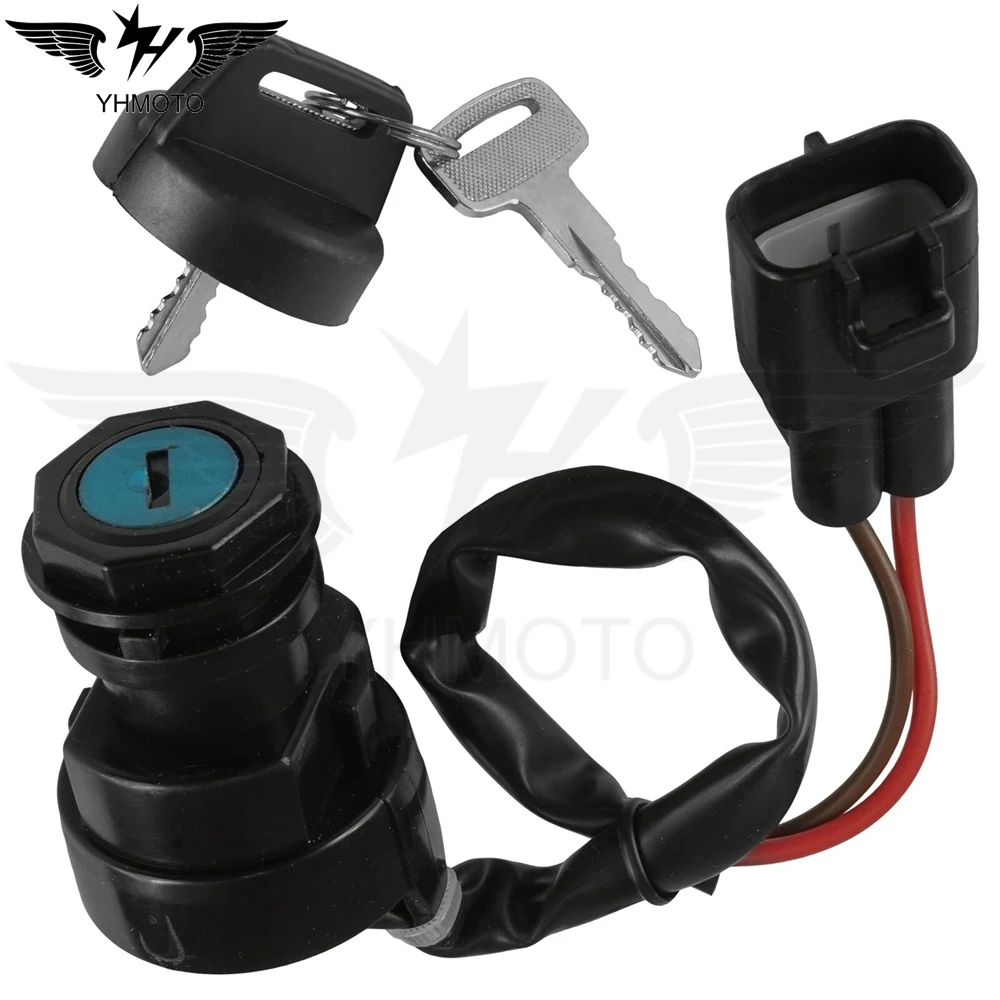 ATV Ignition Key Switch Set for Yamaha Raptor 700 YFM700R YFM 700R 2009-2021 Replacement with High Durability Performance