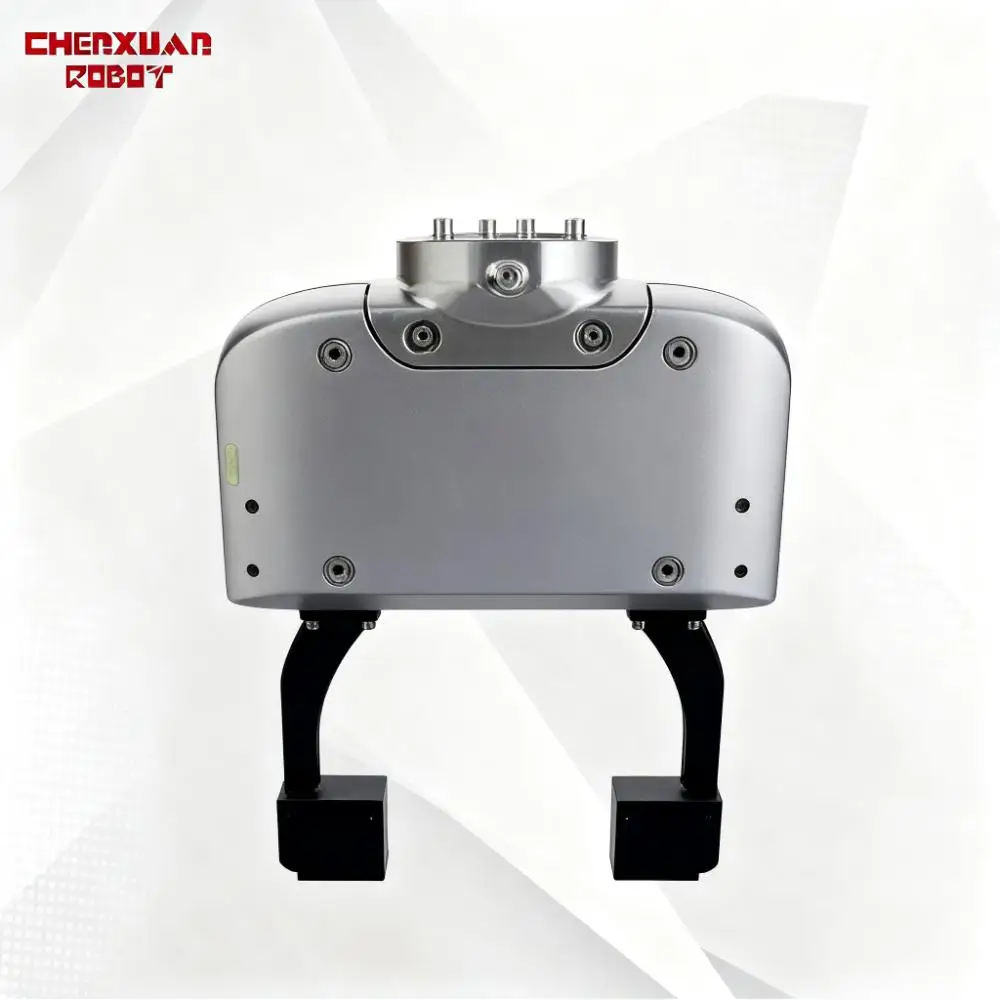 Compact High Accuracy EOAT Electric Two Jaw Gripper Soft Adaptive Control for Fragile Parts Electronics Laboratory Automation