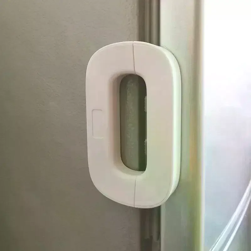 Household Refrigerator Lock Freezer Door Toddler Children Cabinet Safety Latch Anti-pinch Baby