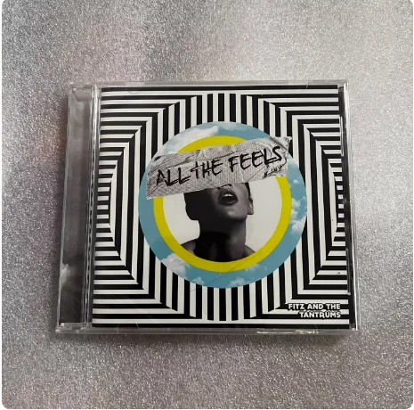 

CD Indie Pop&Neo-Soul Album Fitz and The Tantrums Music CD All The Feels Music Record Cosplay Walkman Car Soundtracks Box Gifts