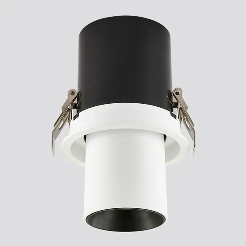 

1Pcs NEW Style LED Aluminum Recessed Rotating Downlight 9W/12W/15W/18W/20W/24W CREE Chip COB Spot Light Ceiling Lamp AC85-265V