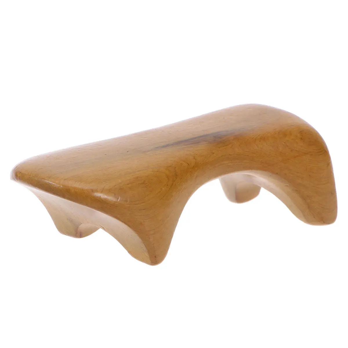 1Pcs Premium High-Density Wood Massager with Visible Grain Full Body Roller for Neck Back Waist Shoulders Legs Calves Thighs