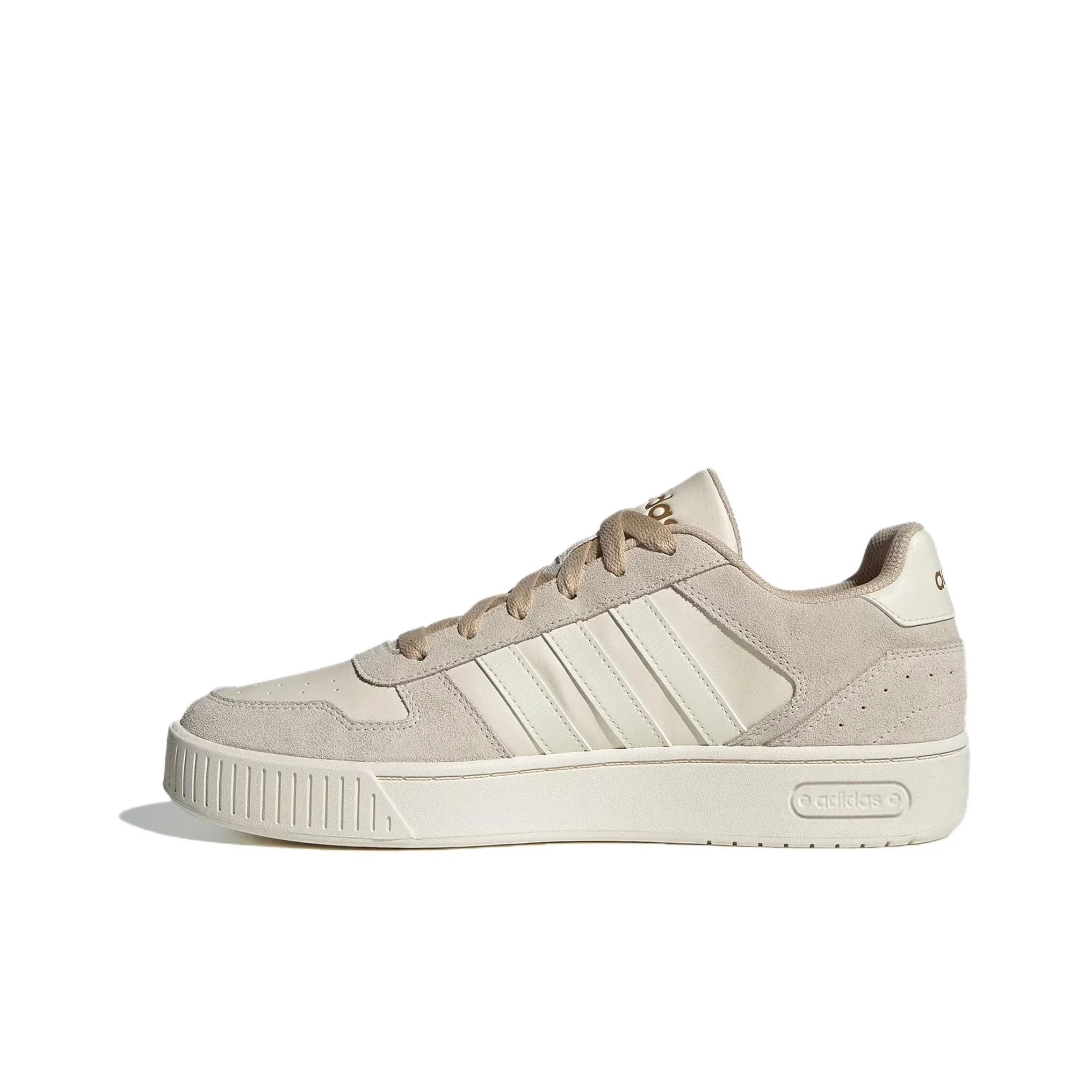Adidas Classic Low top Skateboard Shoes Unisex White Umber JI2551