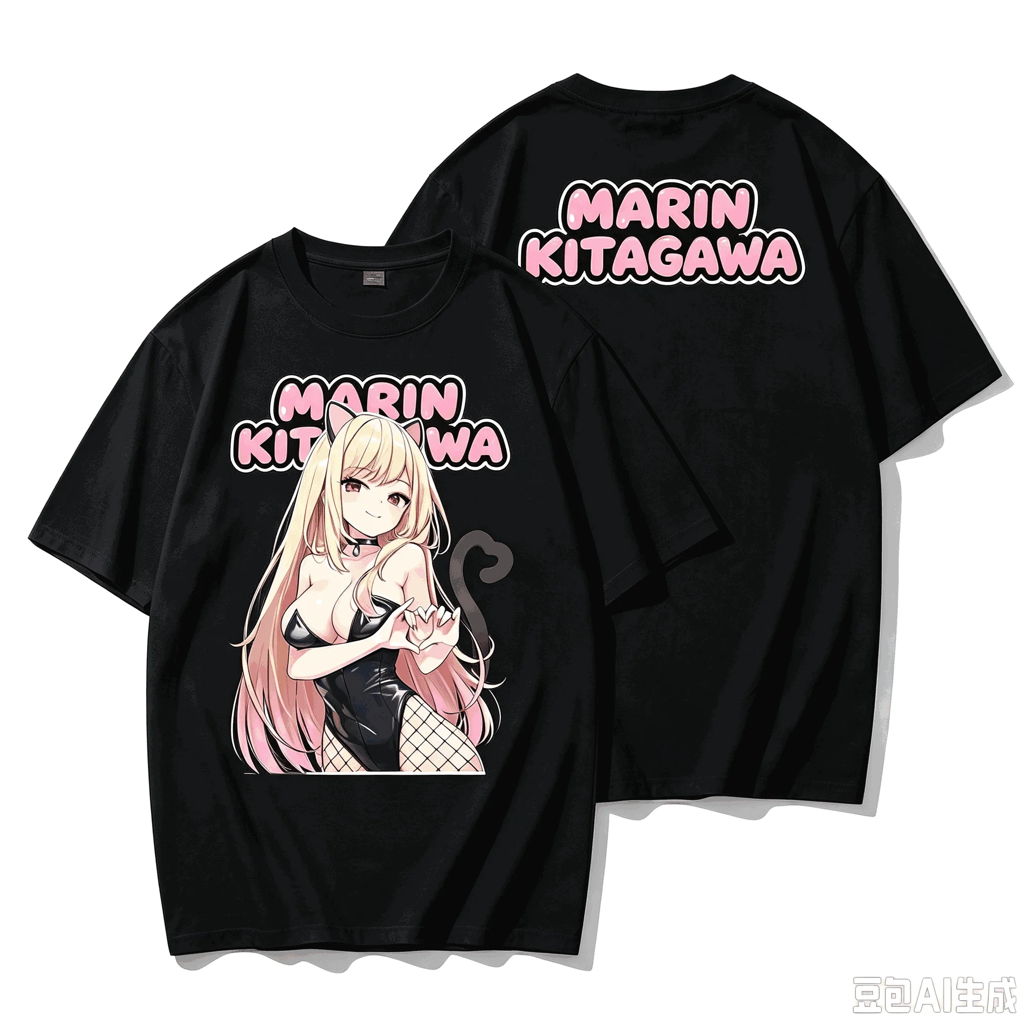 Summer Hot Sale Anime Marin Kitagawa Cute Graphic T-shirt Y2K Men Women Cotton Short Sleeve O-Neck Tee Hip Hop Street Casual Top