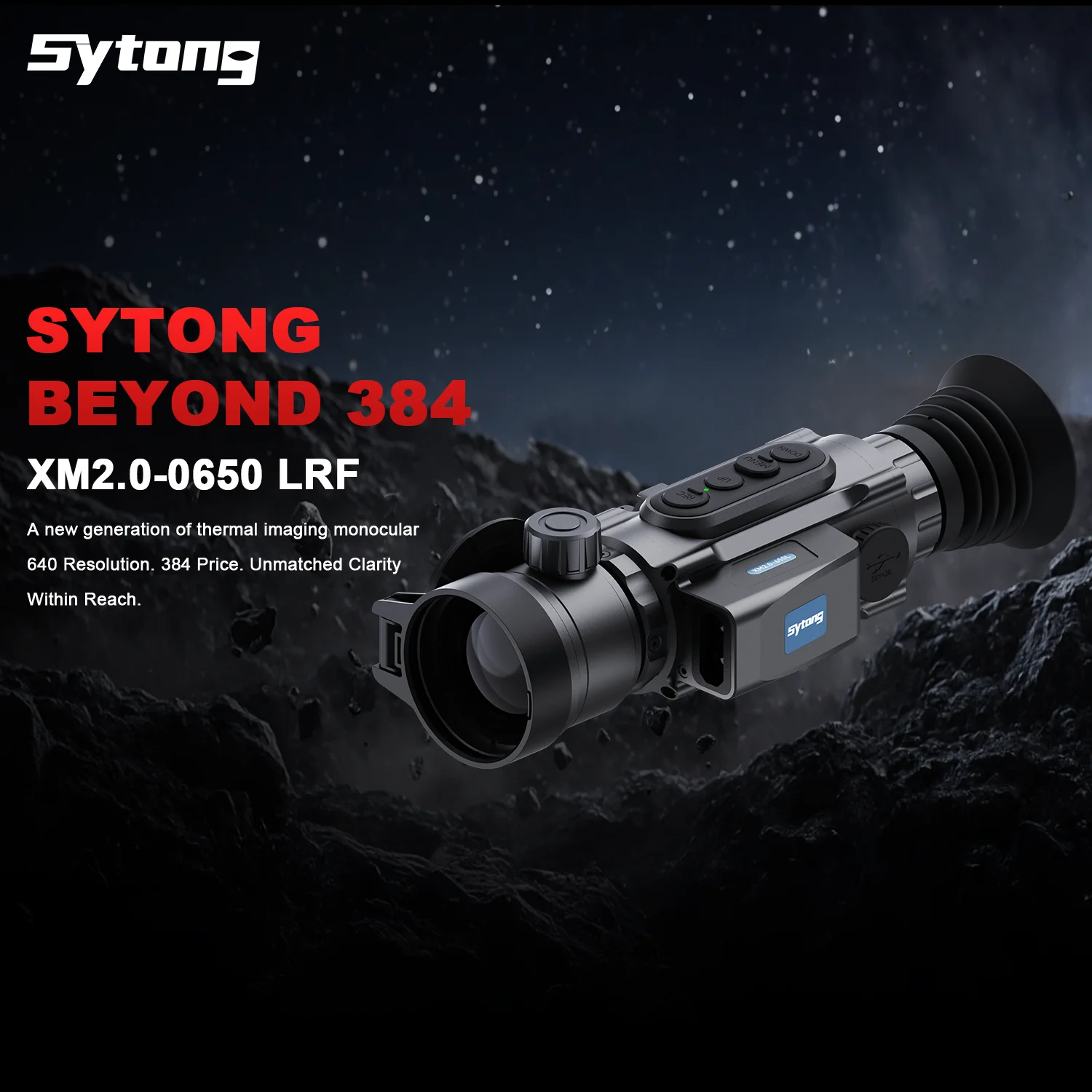 

Sytong 640x512 тепловизионный монокуляр 1000 м лазерный дальномер умная траектория IP67 водонепроницаемый для охоты ночного видения