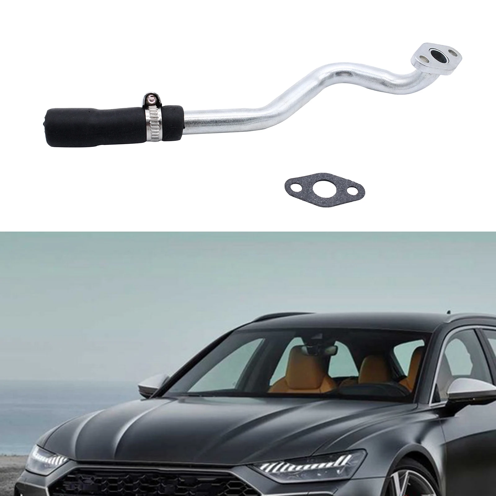 Tubo di alimentazione dell'olio Tubo di ritorno dell'olio Tubo di alimentazione dell'olio A 6601800220   per MERCEDES