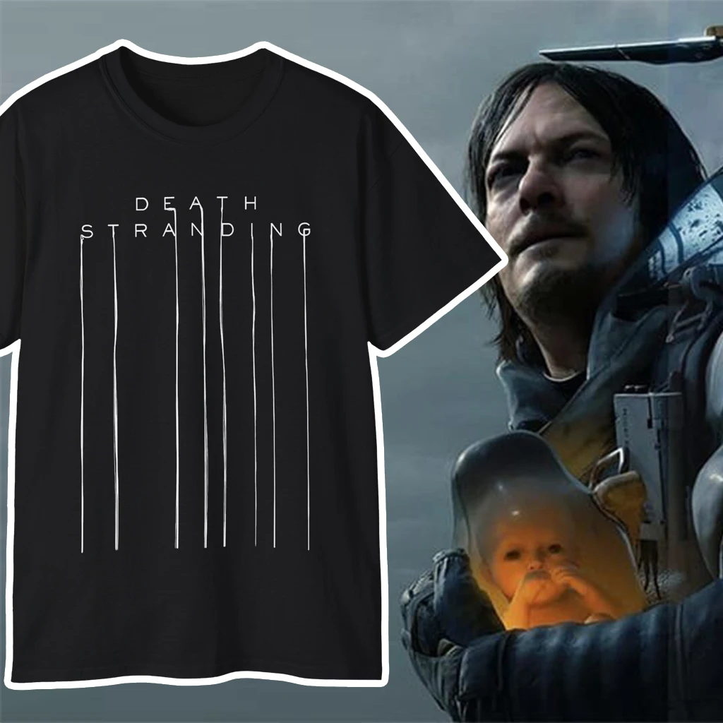 صيف جديد وصول الرجال المحملة كوجيما الموت لطيف القطن الرجال التي شيرت للرجال كورت كوبين الغيتار بلايز مضحك عادية مطبوعة للرجال