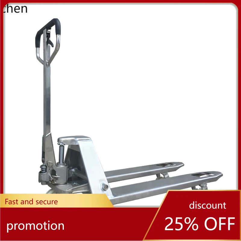 

ZML Stainless Steel Manual Hand Truck Forklift Pallet Jack Forklift