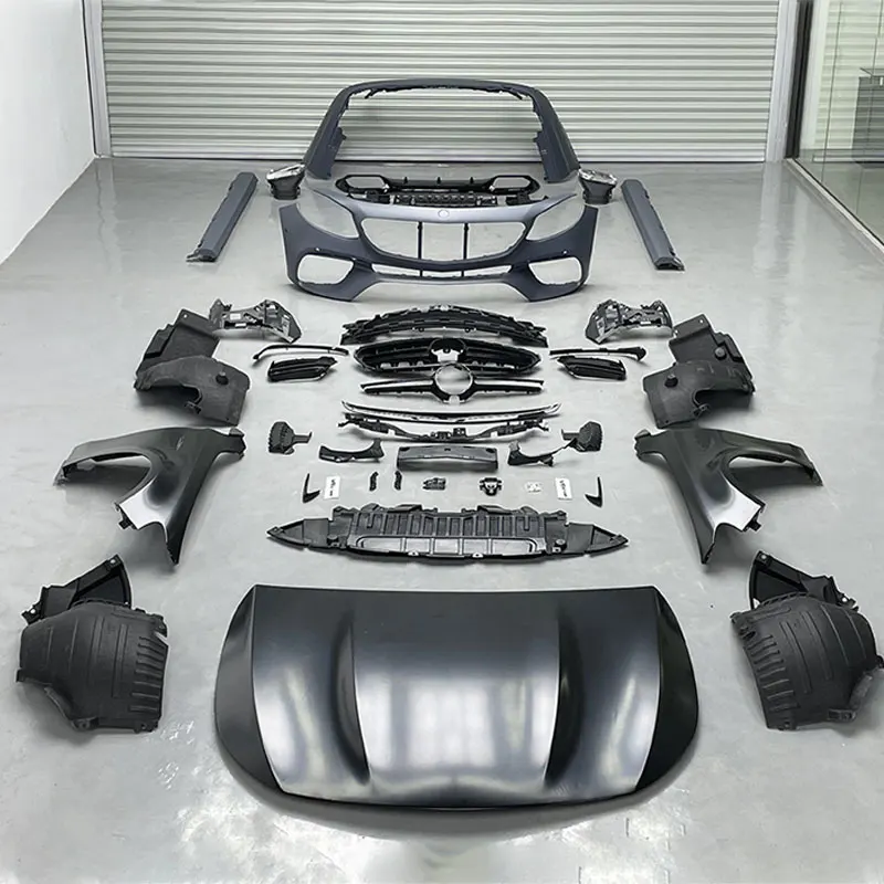 

STLF2016-2020y E Class W213 Upgrade to E63 Car Body Kits Bumper Auto Body Parts System for Mercedes Benz E450 E550 E500
