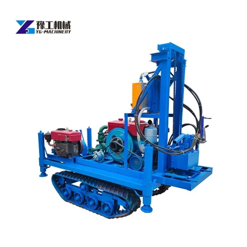 Hydraulic Crawler Water Well Drilling Rig Rotary Intelligent ADMS Fast Drilling