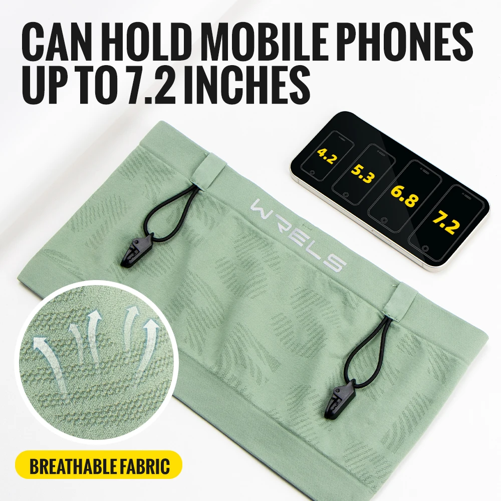 حقيبة خصر للجري، حقيبة خصر قابلة للتنفس، غير مرئية، خفيفة الوزن، سريعة الجفاف، حزام ركض للياقة البدنية، صالة الألعاب الرياضية، ماراثون، أرقام مريلة، حزمة مراوح