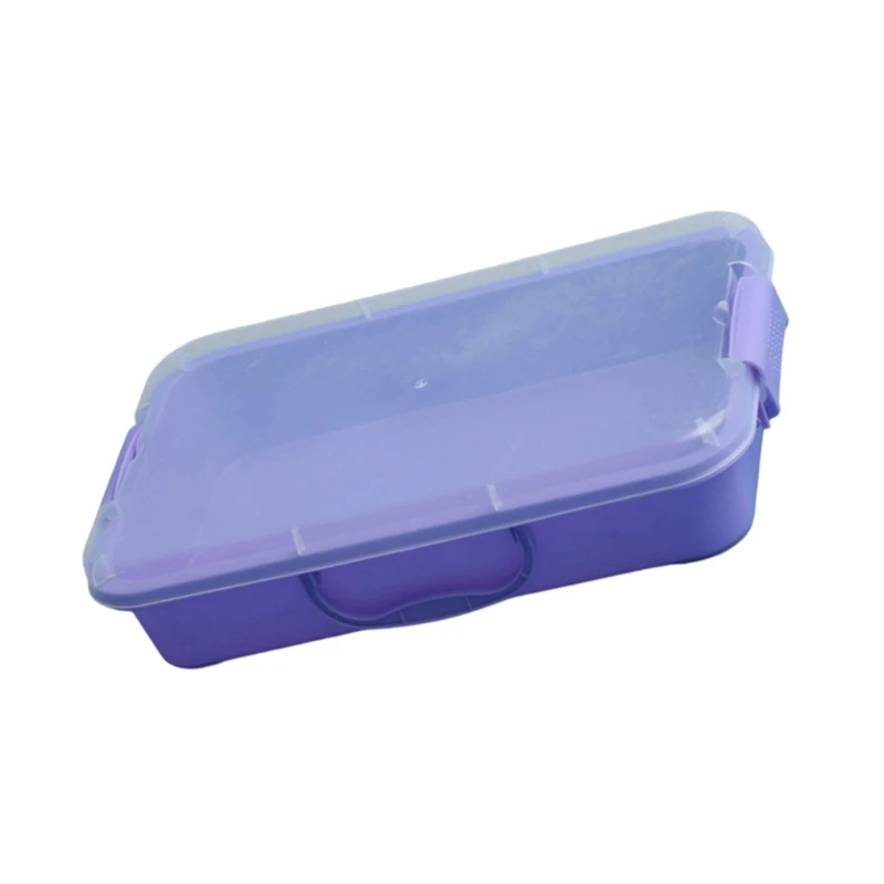STACKABLE ทรายของเล่นพลาสติก Sensory Bins สำหรับอุปกรณ์ศิลปะหัตถกรรม 15UB