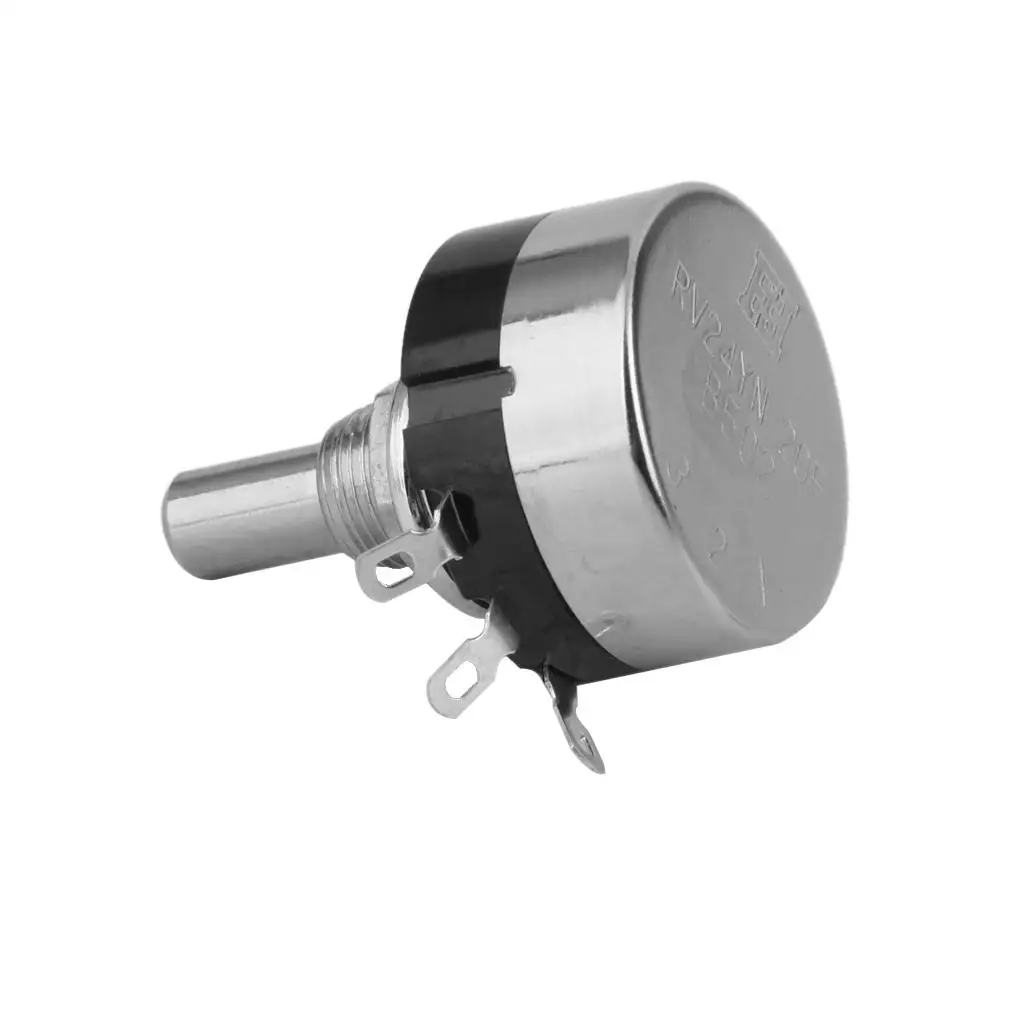 Potentiometer Shaft Arcade 5K Ohm Metal Half Axle Durable Component for Video Game Machine DIY Repair