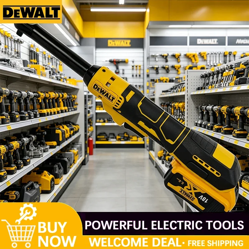 

Электрический гайковерт DEWALT, 6 дюймов, с удлинительной головкой 3/8 дюйма, для демонтажа гаек, 220 Н·м. Беспроводной привод M для инструментов 18В