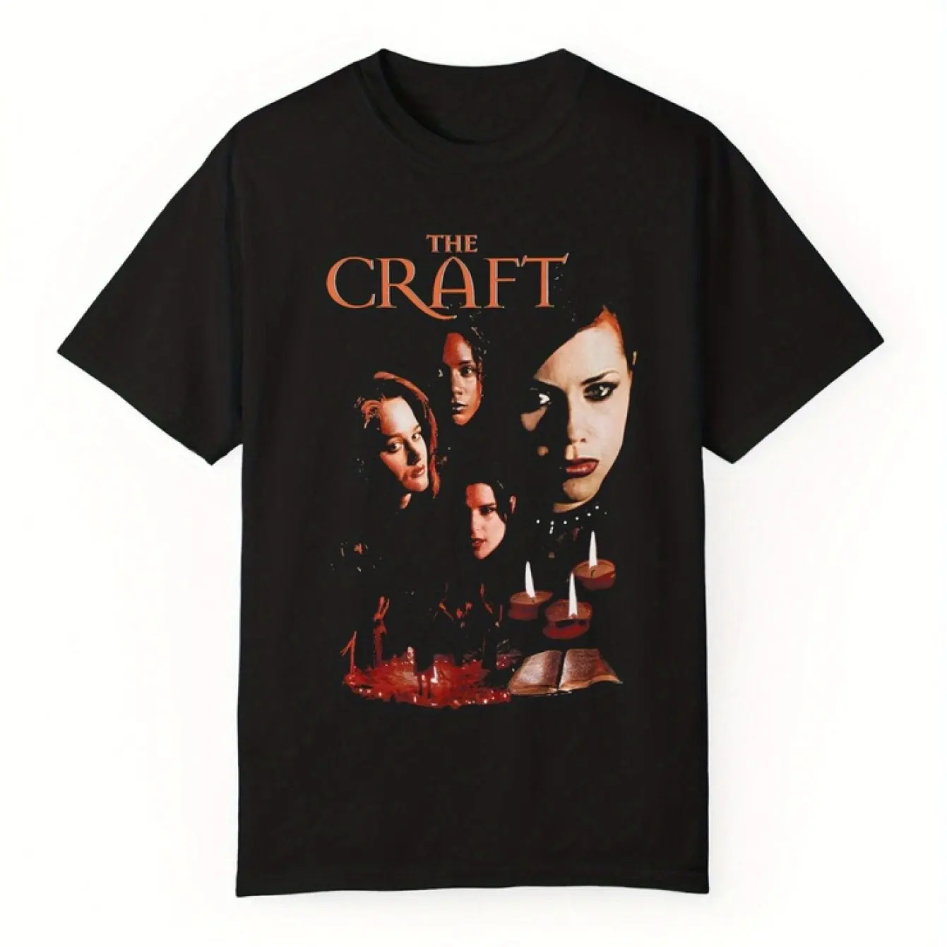The Craft 1996 Retro Horror Movie T-shirt Black Printed Perfect Gift for Men and Women Horror Movie T-shirt