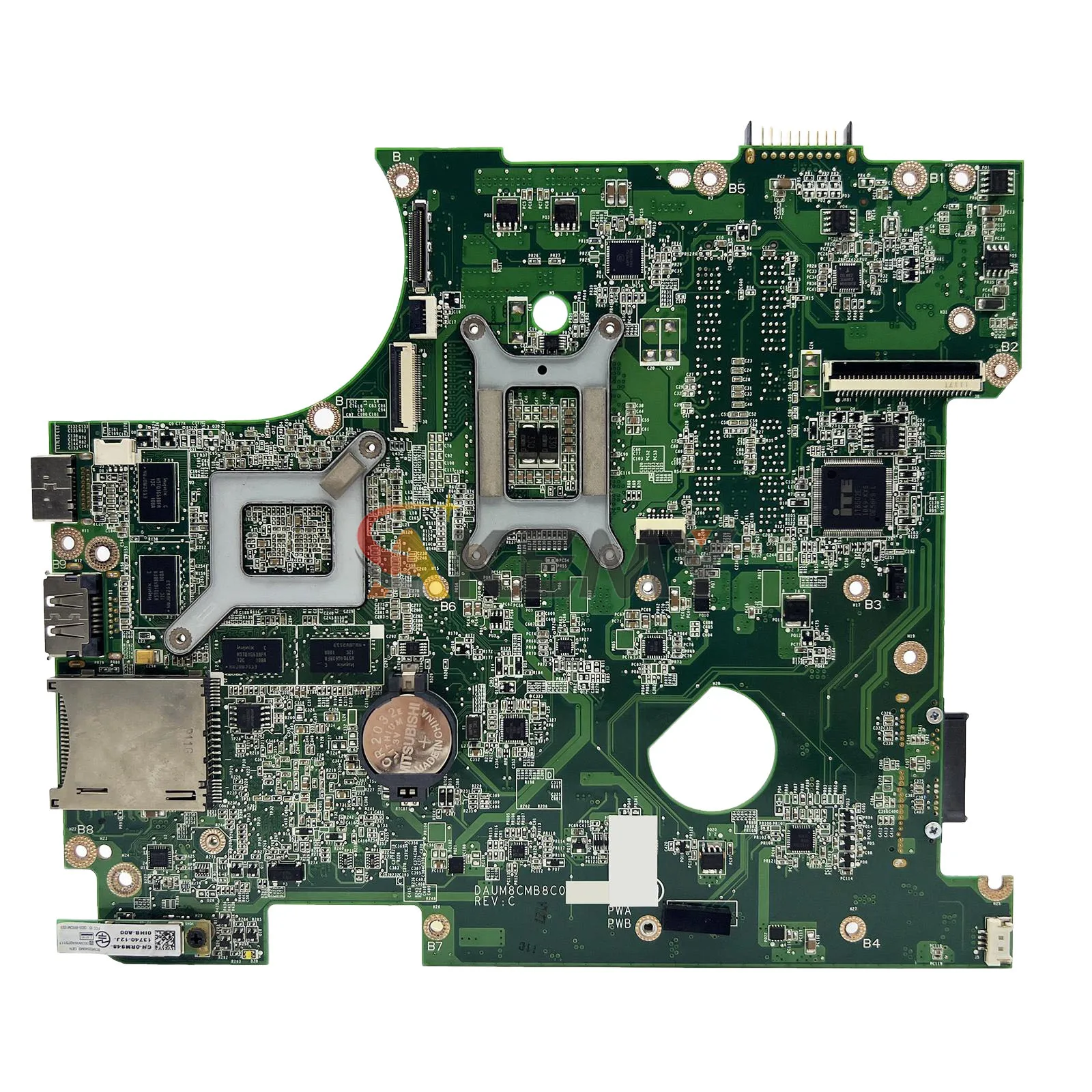Para Dell Inspiron 14R N4010 con HM57 DDR3 HD5650M 1G placa base DAUM8CMB8C0 CN-0951K7 0951K7 100% completamente probado