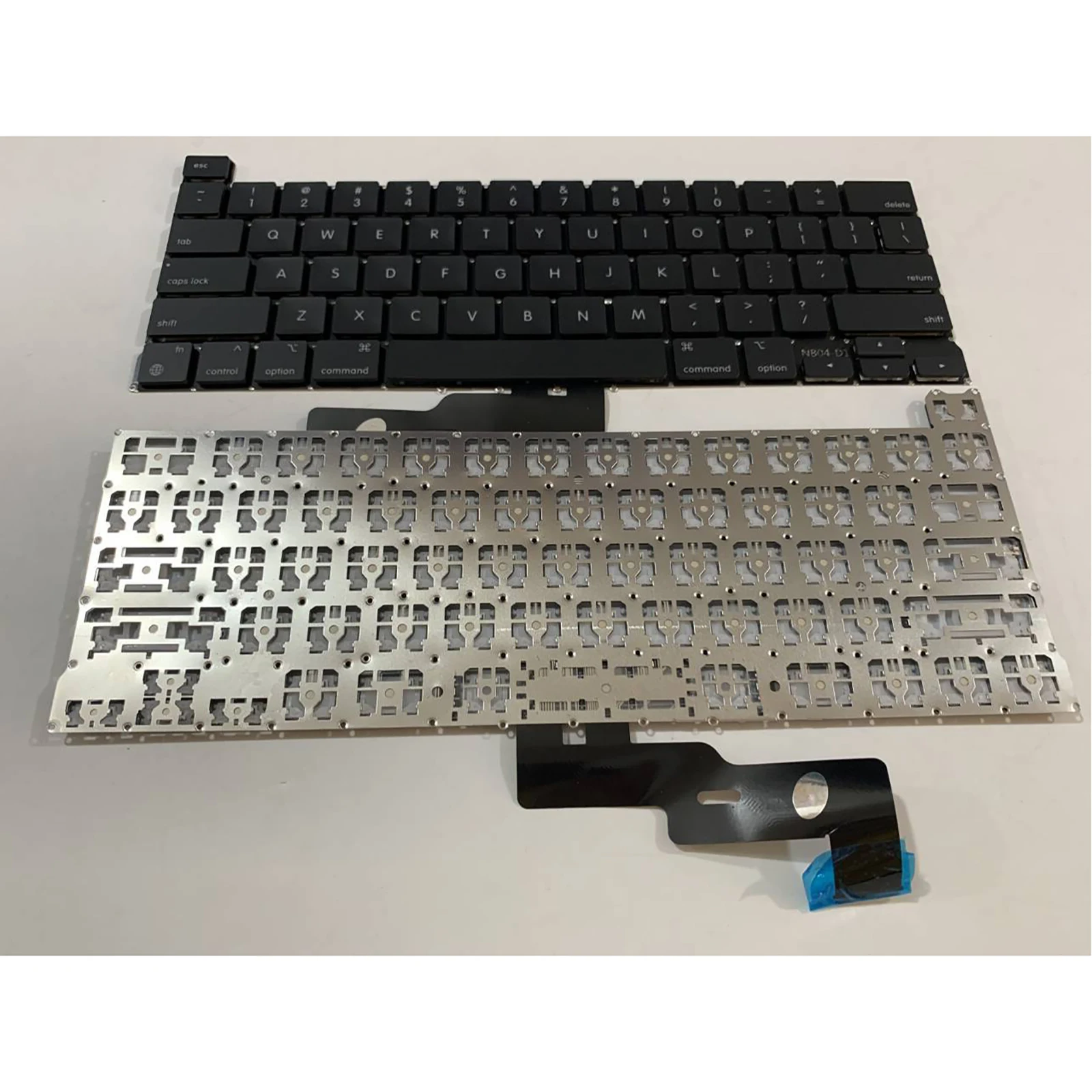 لوحة مفاتيح الكمبيوتر المحمول تخطيط الولايات المتحدة لجهاز MacBook Pro 13 "M1 A2338 2020 #3