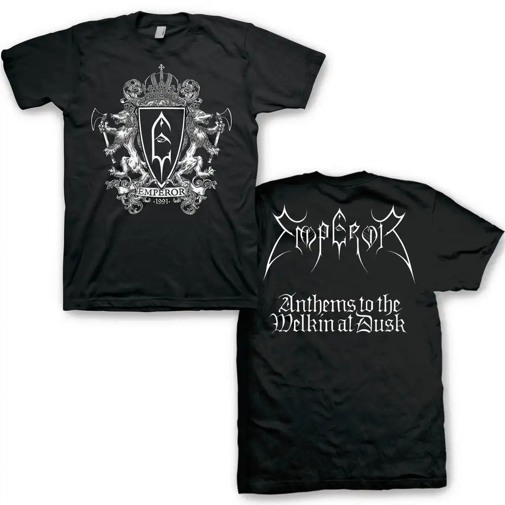 Hot Emperor Band Graphic Cotton T-shirt Unisex Summer Short 