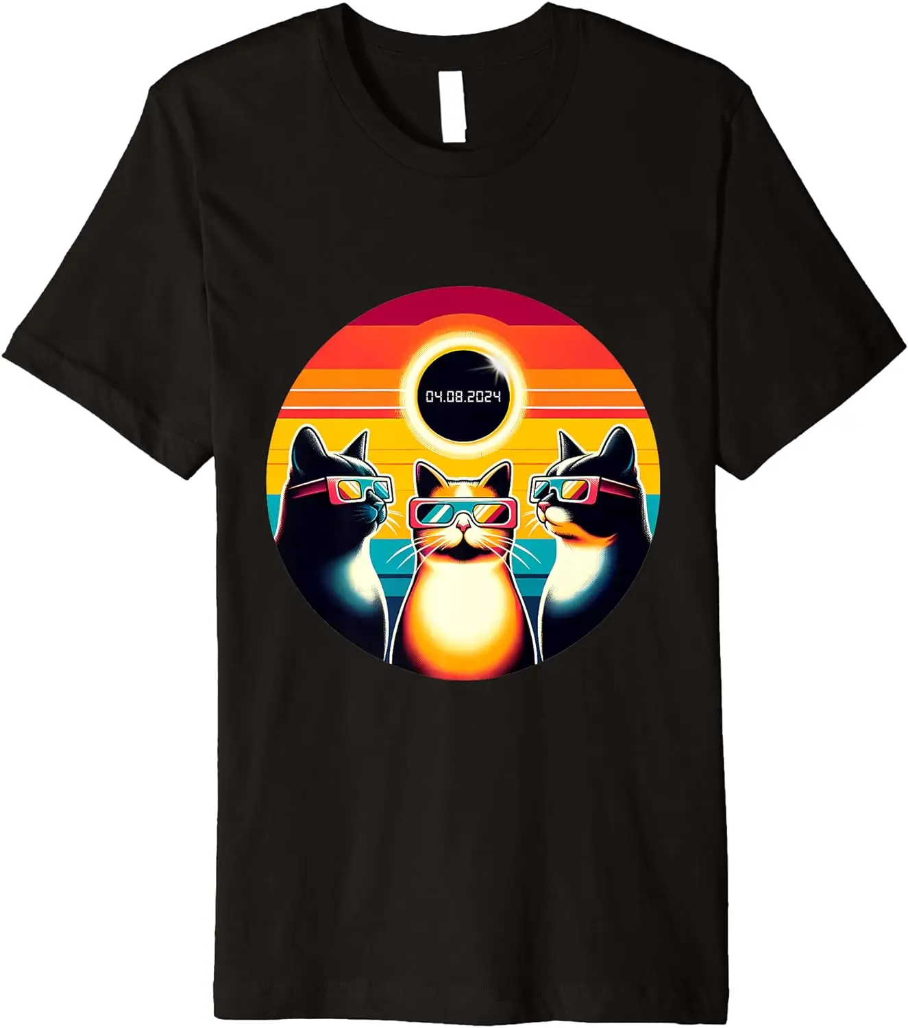 

Astronomy Lovers! Total Solar Eclipse 2024 04.08.24 Cool Premium T-Shirt