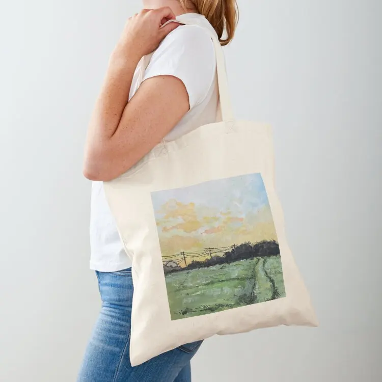 

sunset no. 4 Tote Bag shopping bags foldable tote bag men's women bag Portable shopping
