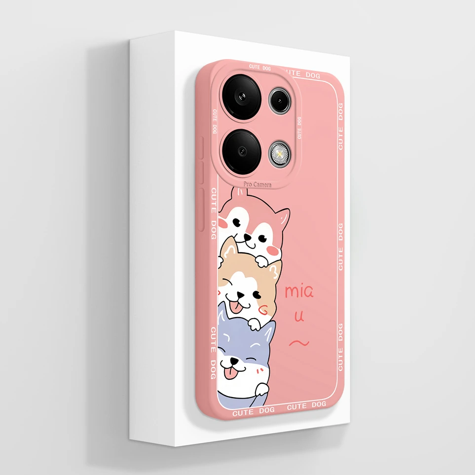 Für Xiaomi Poco M6 Pro 4G Fall Retro Floral Coque Weiche Silikon Schutzhülle Für Xiaomi M6 Pro Stoßstange Capa funda Telefon Taschen